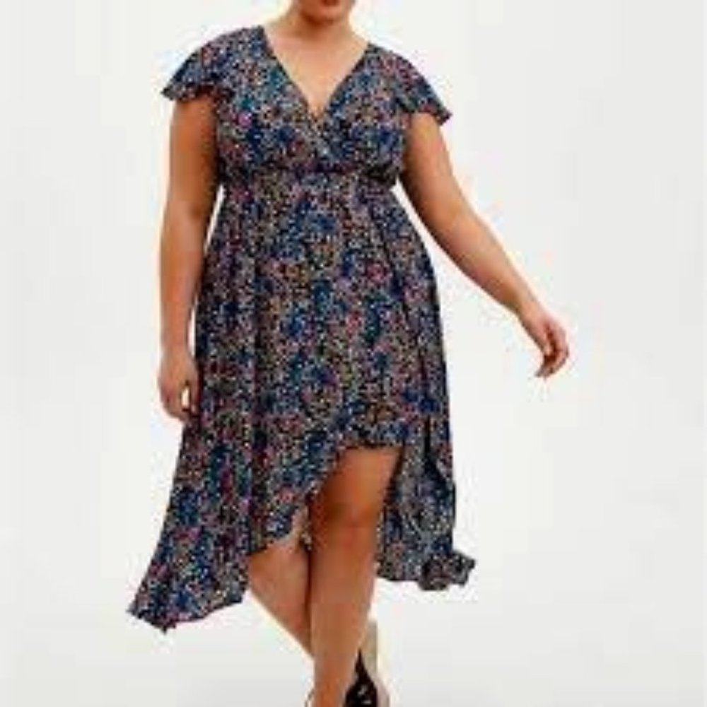 Torrid Step-Through Romper Dress NWT